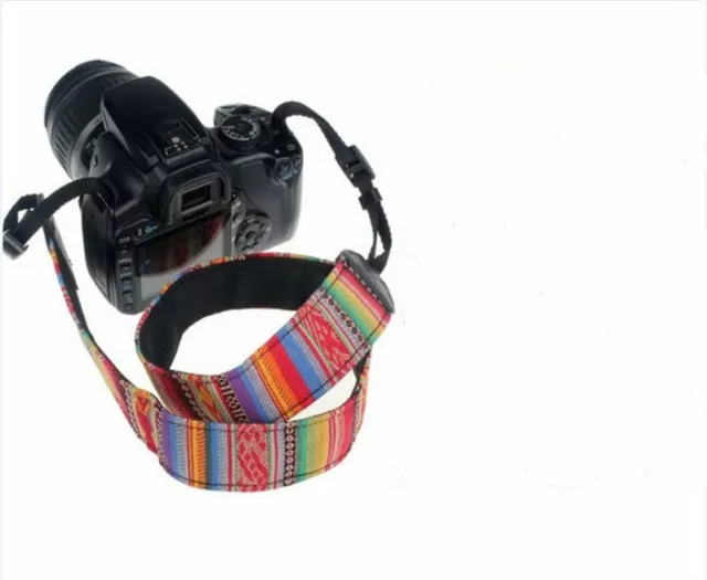 Adjustable Camera Shoulder Sling Belt Neck Strap for Nikon Canon Sony DSLR SLR