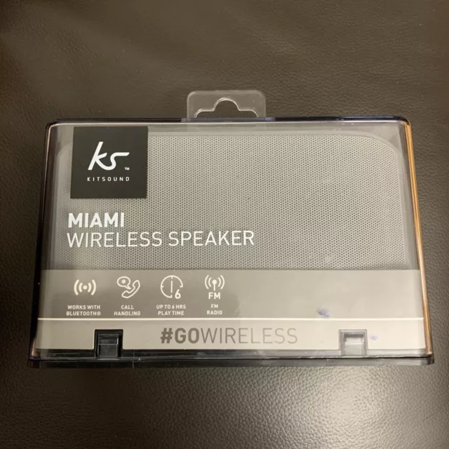 KS Miami Bluetooth Speaker Kitsound