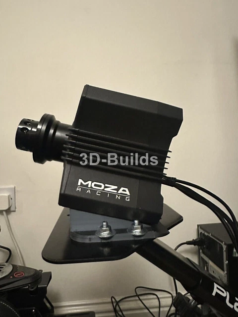 thumbnail image 2 of Angled Rig Or Desk Mount For Simagic Alpha Mini, Moza R9 & R12 – Simagic External Attachment 2 of 6