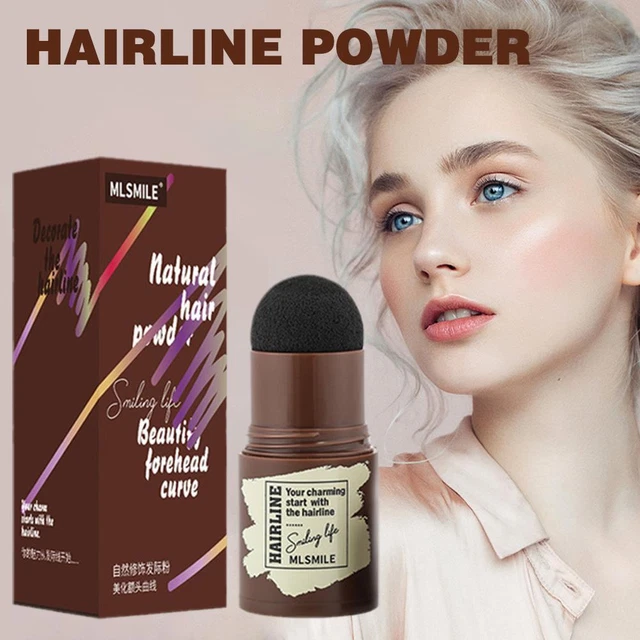 Polvo de sombra de línea de cabello impermeable borde de cabello sombra de cejas