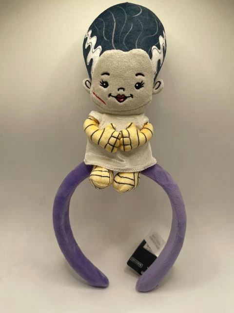 Universal Epic Dark Universe Bitty Monsters Bride of Frankenstein Headband Nwot Dark Universe Bitty Monsters Bride of Frankenstein Plush  main image 2