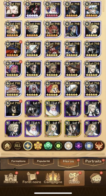 Conta de Afk Arena lvl 400 - Outros Jogos