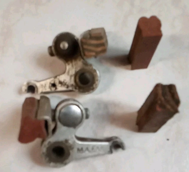 Freins Et Poignées Daunay 1939 Pour Vélo Ancien - Pièce Rare De Collection