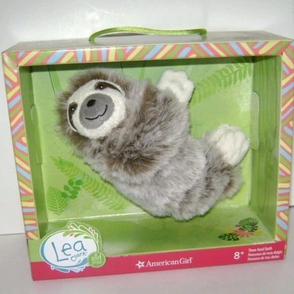 American Girl of the Year 2016 Lea Clark’s Three Toed Sloth Retired & New in Box