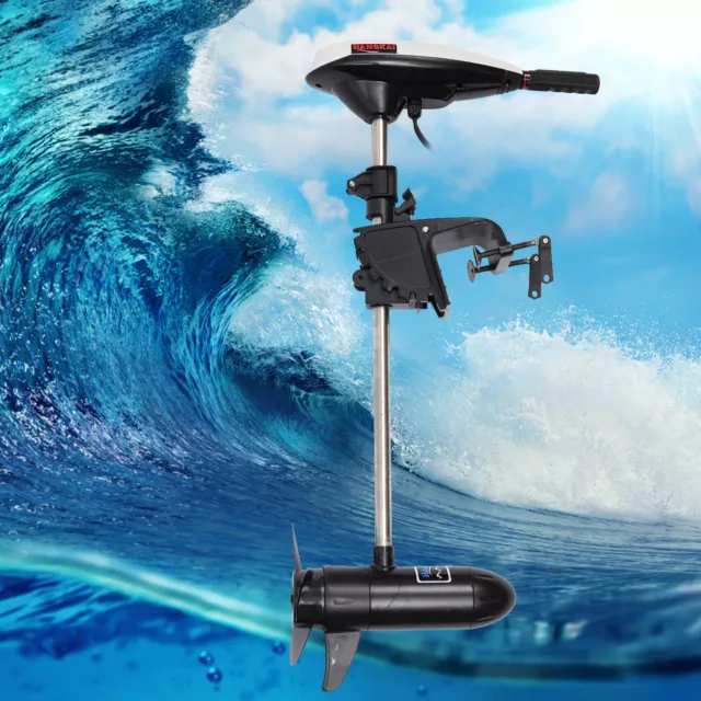 12V 45LBS Hors Bord Moteur 50db Électrique Pour Gonflable Bateau de Pêche F5-R2