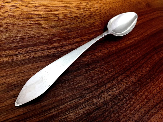 - Early Italian 800 Silver Teaspoon Lombardy Italy 1812-1872