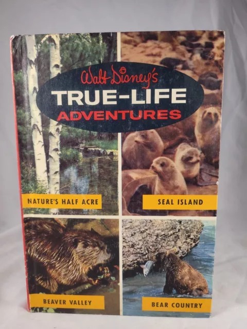 WALT DISNEYS TRUE-LIFE ADVENTURES Weekly Reader Book Club Edition 1959