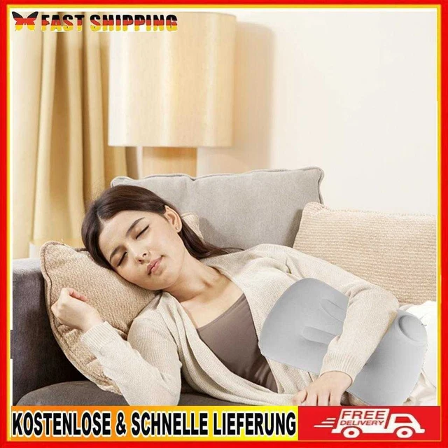 Reisekissen, Dr?cken Sie Typ Luft aufblasbar, Tragbares weiches Nackenkissen, Sc
