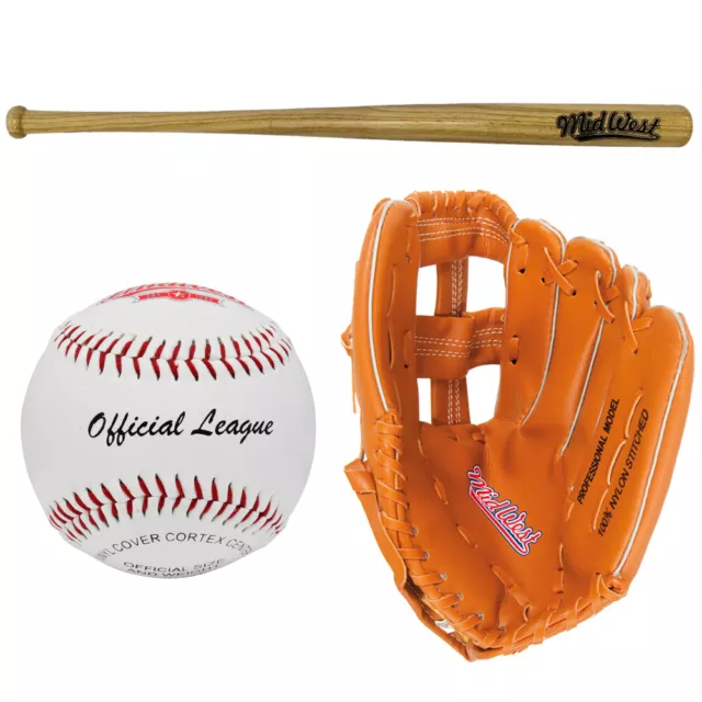 Sportset Baseballschläger mit Tasche für Baseball Security