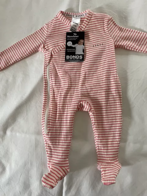 Bonds Newborn Wonder Suit Size 0000 Free postage NWT