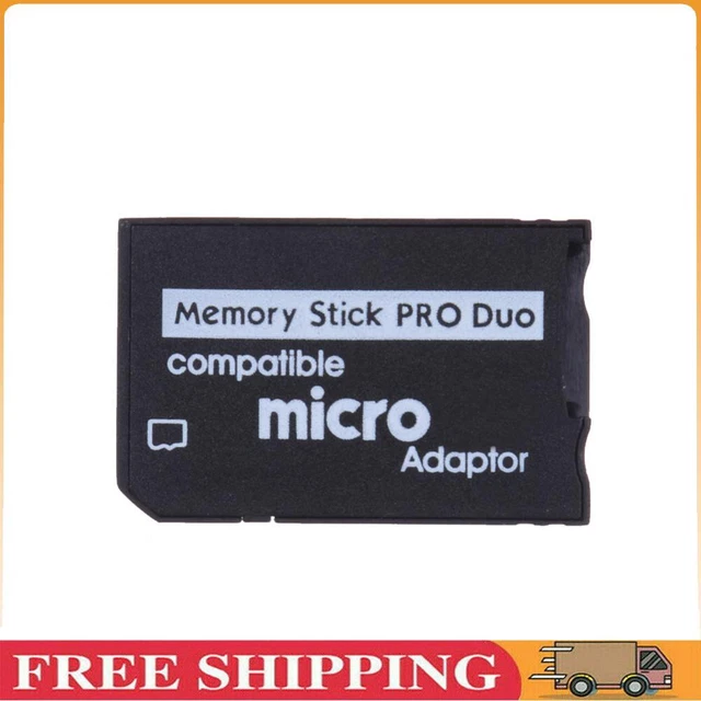 TF To MS Card Card Adapter Plug and Play Memory Stick Card Adapter for Pro Duo ~