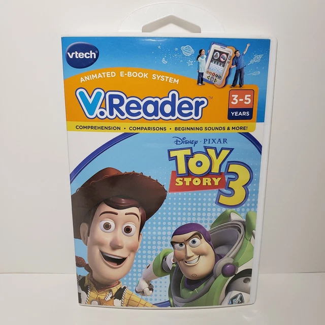 V.READER DISNEY PIXAR TOY STORY 3 VTech Animated Ebook System 4.79