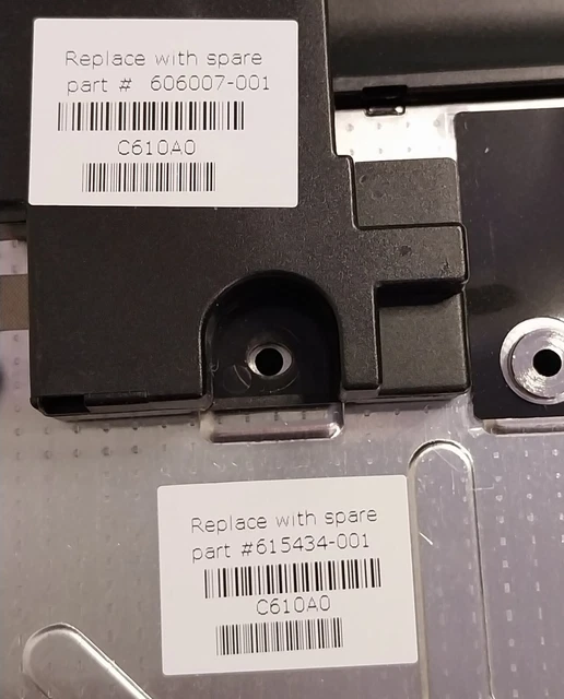 HP PAVILION G62 Touchpad e altoparlanti blu scuro cover centrale 615434001 EUR 8,11 PicClick IT