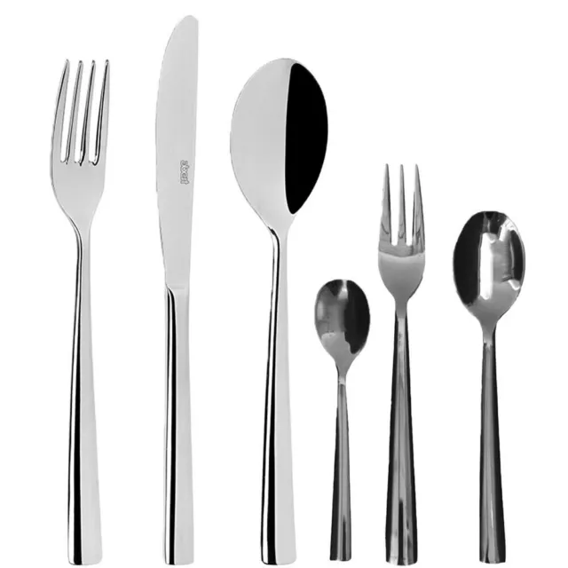 SET DA 12 Posate da tavola forchetta cucchiaio coltello servizio completo  sfuse EUR 13,00 - PicClick IT