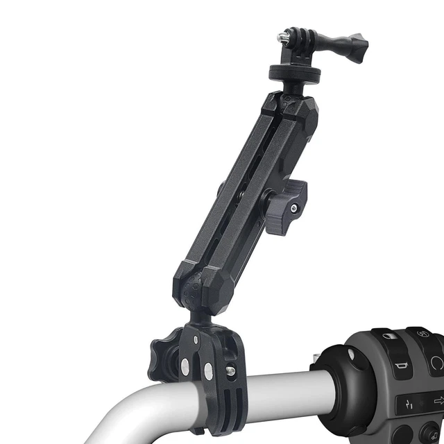 Adaptateur GoPro - Support de guidon Invisible pour vélo Moto, monopode
