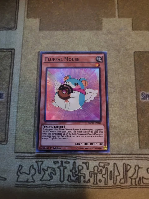 Yu-Gi-Oh! Fluffal Mouse Karte – Super Rare, 1st Edition, Aus Clash Of Rebellions, Sammlerkarte Fürs TCG