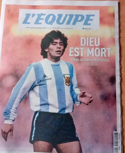 Diego Maradona: el futbolista que sirvió de musa a los escritores