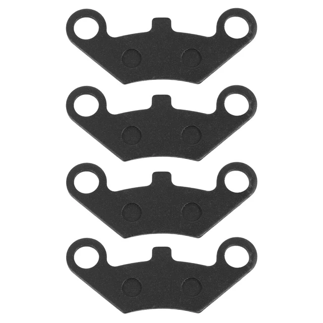 2 paia di scarpe freno utili pastiglie freno da discoteca kart (nero)