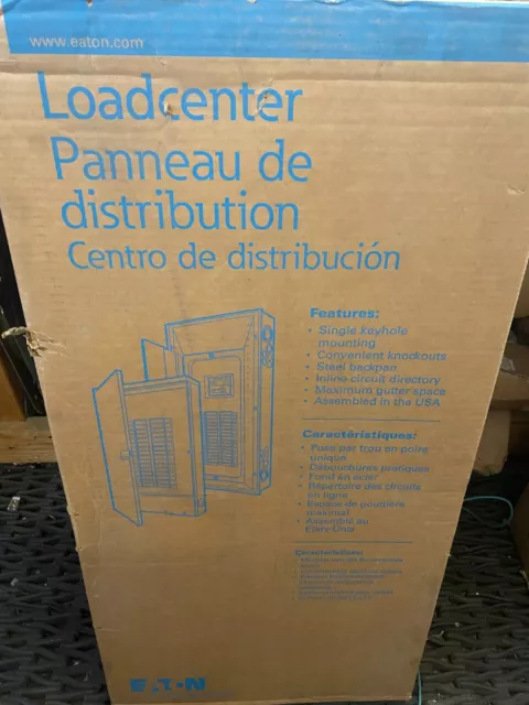 Eaton 200A Solar Ready Main Breaker Load Center BR2040PV200R Cutler Hammer BR204