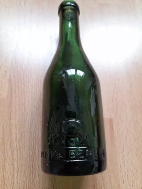 alte Flasche Mampe Berlin vor 1945 , Vintage, Antik, Selten