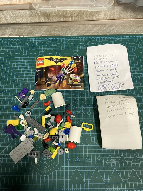 LEGO BATMAN MOVIE 70900 Joker Balloon Escape 100 Complete Instructs Box 20.00 PicClick UK