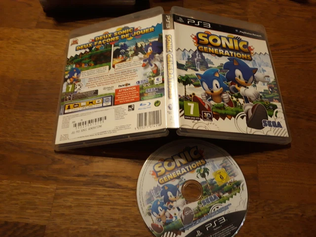 SONIC GÉNÉRATIONS EDITION lenticulaire Issue du Collector - Avec Notice - PS3 EUR 26,99 - FR