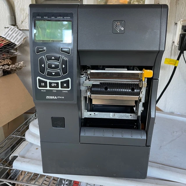 ZEBRA ZT410 DT/TT Industrial Label Printer Bluetooth 300dpi