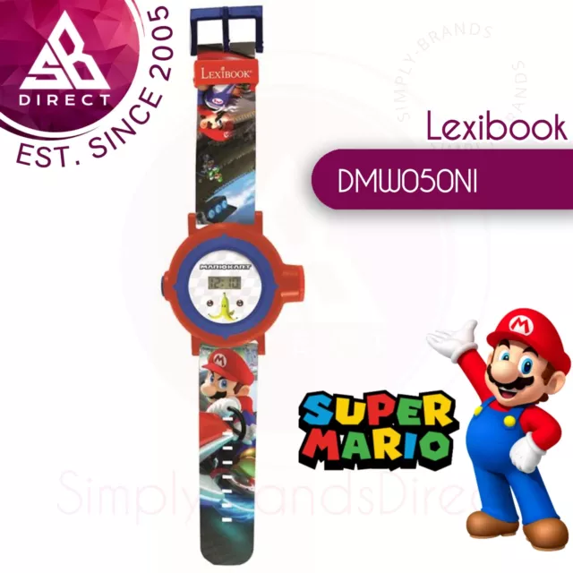 LEXIBOOK ENFANT R GLABLE Projection Montre Avec 20 Images