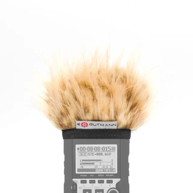 Gutmann Microphone Fur Windscreen Windshield for Zoom Q2HD CAMEL