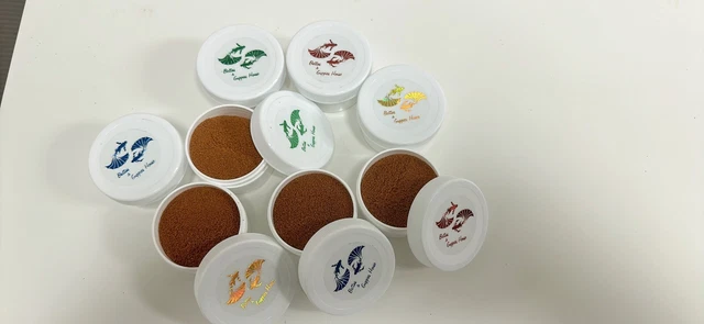 Inve Premium Guppies food (pellet) size 3/5 40gr per container - live fish