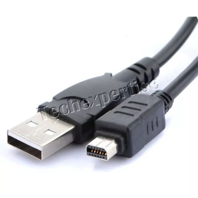 12 Pin CB-USB8 USB Data Cable for Olympus SP-700 SP-620UZ SP-610UZ SP-100EE E-M1