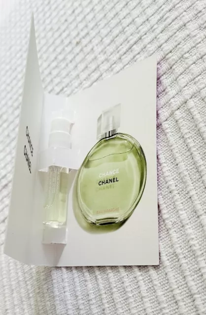 Chanel Chance Eau Fraiche Perfume Sample,EDT,1.5ml,BRAND NEW,genuine .