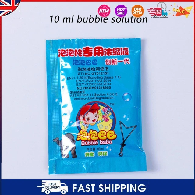 #C Concentrated Bubble Solution Liquid Soap Water Bubble Accessories (10ml)