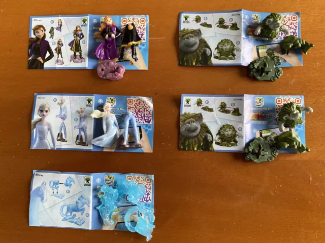 Kinder Sorpresine Lotto Serie Puffi Gold Edition Frozen Minions Masha E Orso