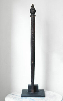 Very old INDIA Santal, ceremonial wand with exquisite carving, museum piece!