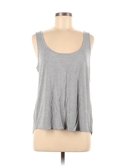 Dip Women Gray Tank Top M
