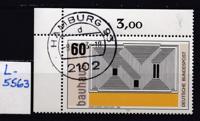 BRD - Mi 1165 - EST Ersttag -  Vollstempel Hamburg - Eckrand - Ecke 1 - L5563