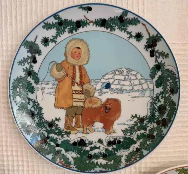 Piatto decorativo Unicef serie "I nostri Bambini" Villeroy & Boch n.6