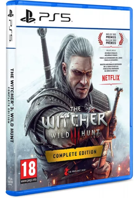 The Witcher 3: Wild Hunt Complete Edition / PlayStation 5 / PS 5 / Brand New