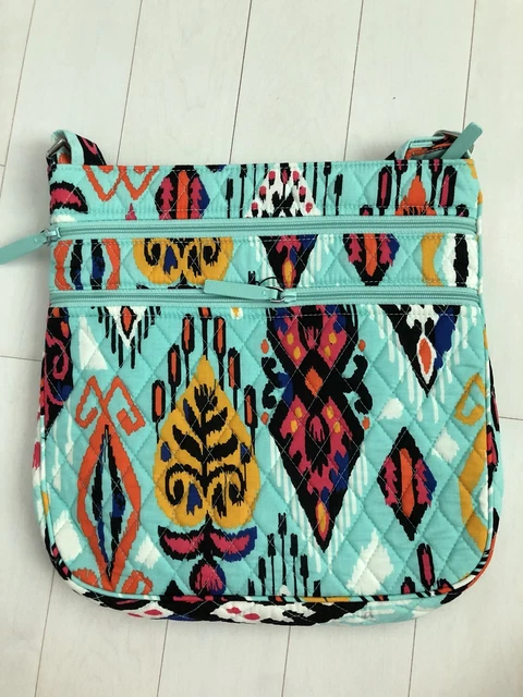 Vera Bradley TRIPLE ZIP Hipster Crossbody Pueblo Bag Purse Outlet Exclusive NEW