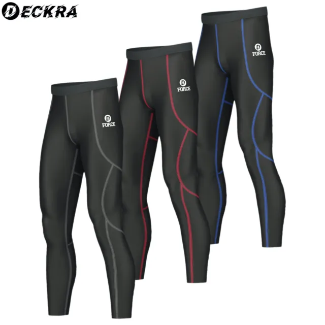 Men's Thermal Compression Pants Running Gym Tights Trouser