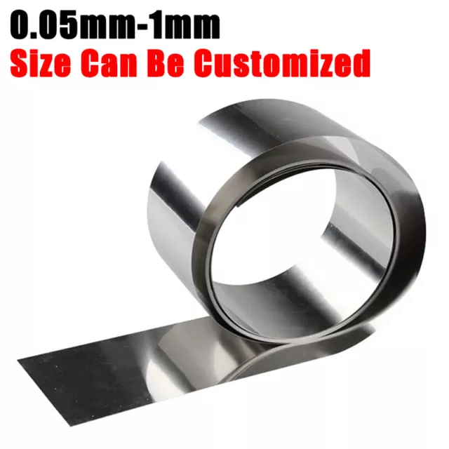 0.01mm-1mm 30cm-1m 304 Stainless Steel Sheet Foil Sheet Fine Plate Strip Steel