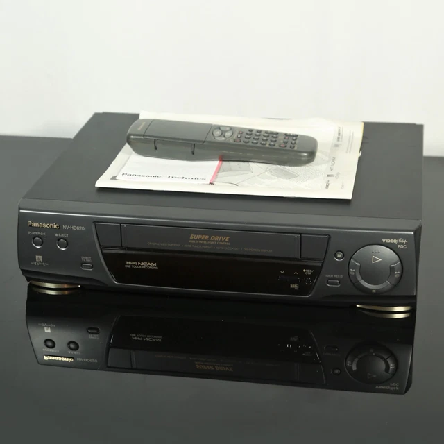PANASONIC NVHD620B VHS Video Recorder Original Remote Instruction