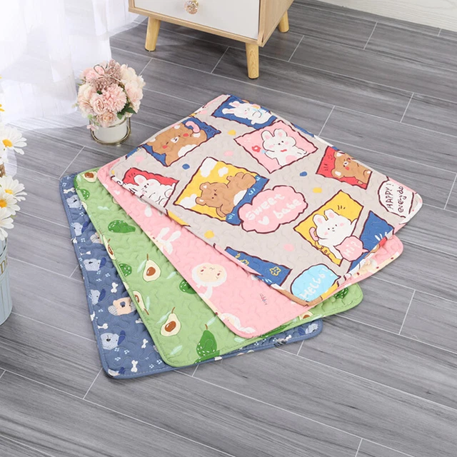 Almohadilla lavable para orinar mascotas colchoneta para mascotas alfombras reutilizables para perros cama para perros orina KY