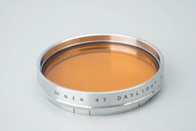 *VINTAGE* Walz 47mm Daylight A C. Orange Filter