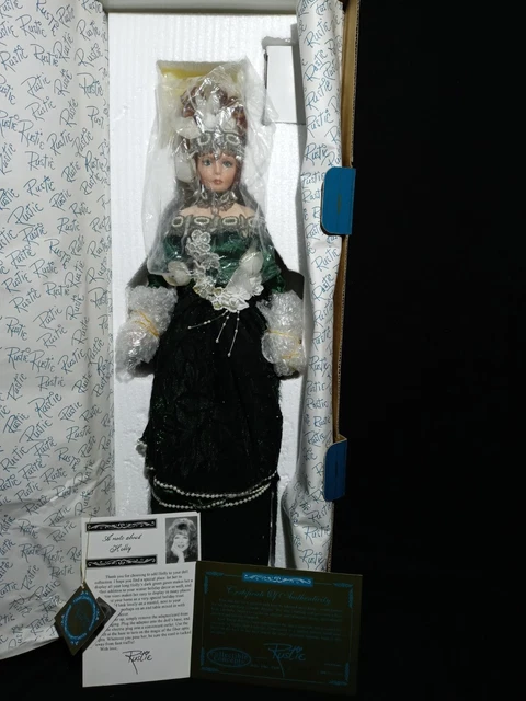 Rare 1998 "Holly" Fiber Optic Doll, by Artist Rustie
