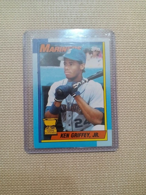 1990 Topps - #336 Ken Griffey Jr error card scrape on arm 1990 Topps - #336 Ken Griffey Jr error card scrape on arm