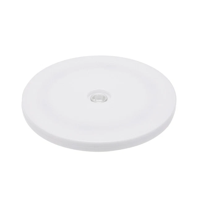 6" Rotatorio Giratorio Soporte con Acero Bola Rodamientos Lazy Susan Base Blanco