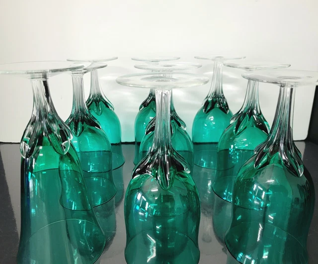 RARE 18th -19th Century Antique Georgian VICTORIAN Wine SHERRY Glass HANDBLOWN 3