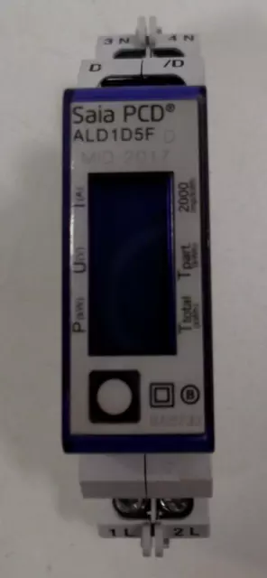 Energiezähler ALD1D5FD00A3A44, SBC SAIA Schweiz, 0.25-5 (32) A, 230V (80-24)